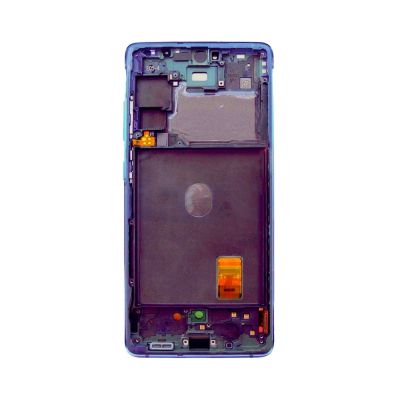 OLED and Digitizer Assembly for Samsung Galaxy S20 FE 5G Cloud Navy (With Frame) (Refurbished)