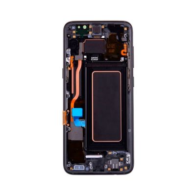 OLED and Digitizer Assembly for Samsung Galaxy S8 Midnight Black (With Frame) (Refurbished)