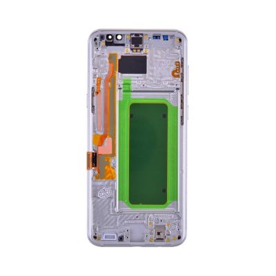 OLED and Digitizer Assembly for Samsung Galaxy S8 Plus Arctic Silver (With Frame) (Refurbished)