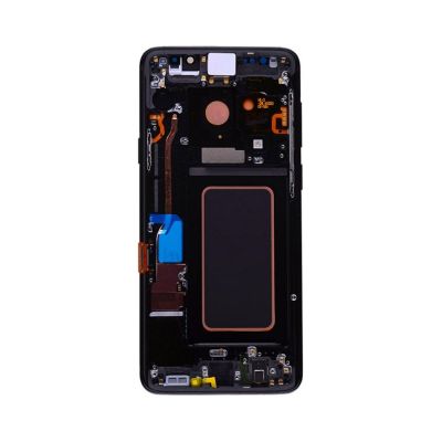 OLED and Digitizer Assembly for Samsung Galaxy S9 Plus Midnight Black (With Frame) (Refurbished)