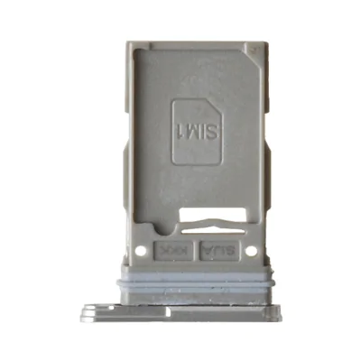 Single SIM Tray for Samsung Galaxy S22 Ultra 5G Phatom White