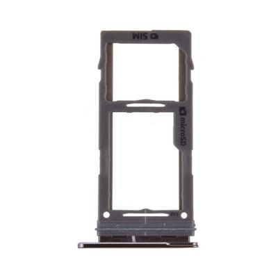 Single Sim Card Tray for Samsung Galaxy S10 / S10 Plus / S10E Black