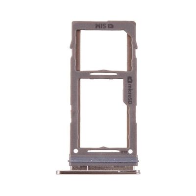 Single Sim Card Tray for Samsung Galaxy S10 / S10 Plus / S10E Grey