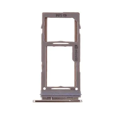 Dual Sim Card Tray for Samsung Galaxy S10 / S10 Plus / S10E Grey