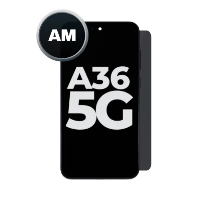LCD and Digitizer Assembly for Samsung Galaxy A36 5G (A366) (2025) Black (with Frame) (Aftermarket)