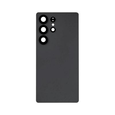Back Door with Camera Lens for Samsung Galaxy S25 Ultra 5G Titanium Black (No Logo)