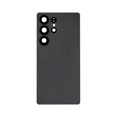 Back Door with Camera Lens for Samsung Galaxy S25 Ultra 5G Titanium Black (No Logo)