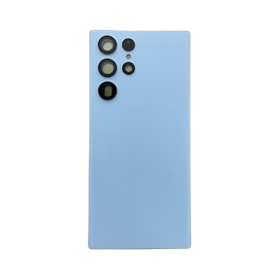 Back Door with Camera Lens for Samsung Galaxy S22 Ultra 5G Sky Blue
