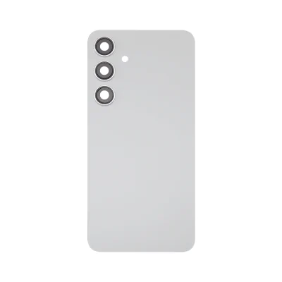 Back Door with Camera Lens for Samsung Galaxy S24 5G Marble Gray (No Logo)