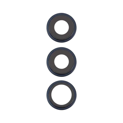 Camera Lens With Bracket for iPhone 15 Pro Max Blue Titanium