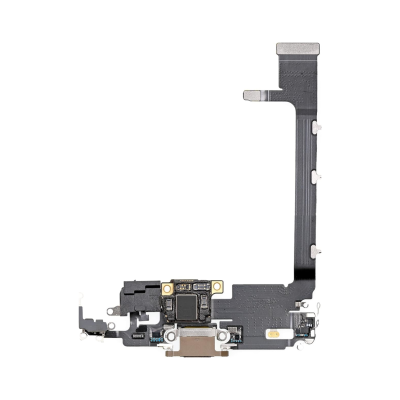 Charging Port for iPhone 11 Pro Max Gold (Aftermarket)