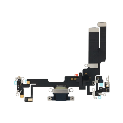 Charging Port for iPhone 14 Black (Aftermarket)