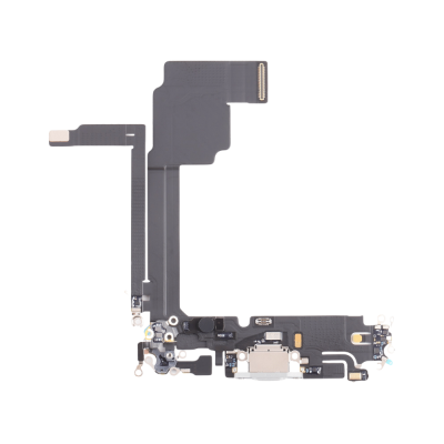 Charging Port for iPhone 15 Pro Max White Titanium (Aftermarket)