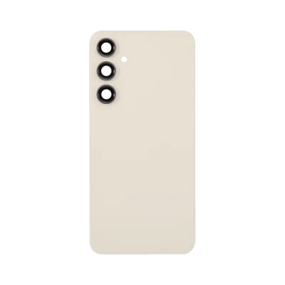 Back Door with Camera Lens for Samsung Galaxy S23 FE 5G Cream (No Logo)