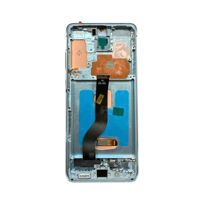 OLED and Digitizer Assembly for Samsung Galaxy S20 Plus 5G Cloud Blue (With Frame) (Aftermarket)