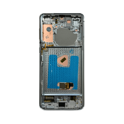 OLED and Digitizer Assembly for Samsung Galaxy S21 Plus 5G Phantom Silver (With Frame) (Aftermarket)