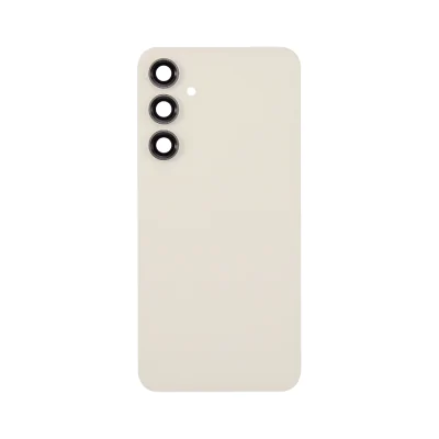 Back Door with Camera Lens for Samsung Galaxy S24 FE 5G Gray (No Logo)