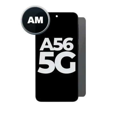 LCD and Digitizer Assembly for Samsung Galaxy A56 5G (A566) (2025) Awesome Graphite (with Frame) (Aftermarket)