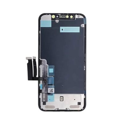 LCD and Digitizer Assembly for iPhone XR (Steel Plate Pre-Installed) (Aftermarket)