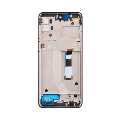 LCD and Digitizer Assembly for Moto One 5G Ace (XT2113) (with Frame) (Refurbished) Volcanic Grey