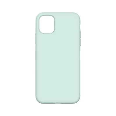 Silicone Phone Case for iPhone 11 Pro Light Green (No Logo)