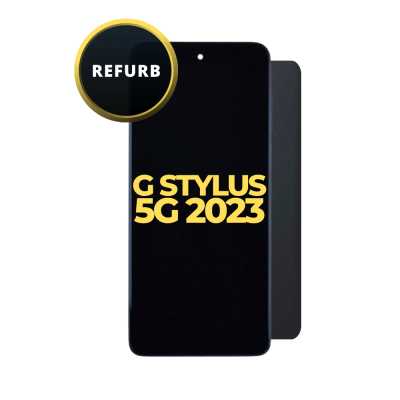 LCD and Digitizer Assembly for Moto G Stylus 5G (2023) (XT2315) (with Frame) (Refurbished)
