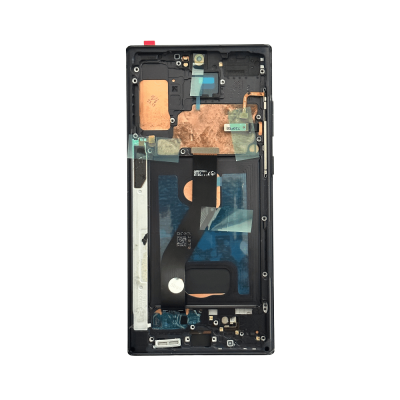 OLED and Digitizer Assembly for Samsung Galaxy Note 10 Plus 5G Aura Black (With Frame) (Aftermarket)