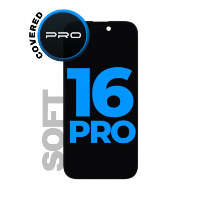 OLED and Digitizer Assembly for iPhone 16 Pro (OLED Soft) (120hz) (Breakage Coverage)