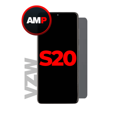 OLED and Digitizer Assembly for Samsung Galaxy S20 5G Cosmic Grey (with Frame) (for Verizon Frame) (Aftermarket)