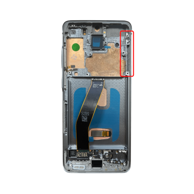 OLED and Digitizer Assembly for Samsung Galaxy S20 5G Cosmic Grey (With Frame) (UW Frame Only) (Refurbished)