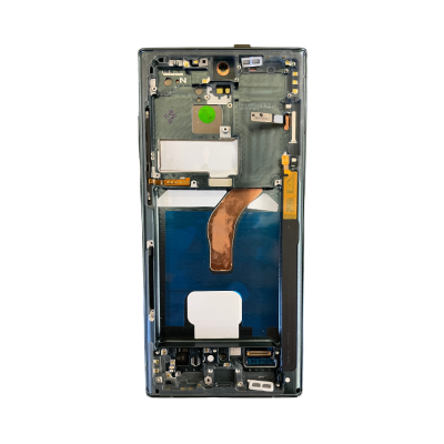 OLED and Digitizer Assembly for Samsung Galaxy S22 Ultra 5G Green (With Frame) (Refurbished)