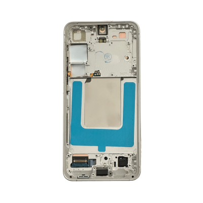 OLED and Digitizer Assembly for Samsung Galaxy S24 5G Marble Gray (with Frame) (Refurbished)