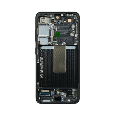 Oled and Digitizer Assembly for Samsung Galaxy S23 Black (with Frame) (Refurbished)