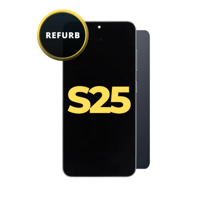 OLED and Digitizer Assembly for Samsung Galaxy S25 5G (with Frame) Blueblack (Refurbished)