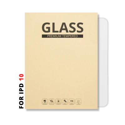 Packaged Tempered Glass for iPad 10 (2022) / iPad 11 (2025) (Clear)