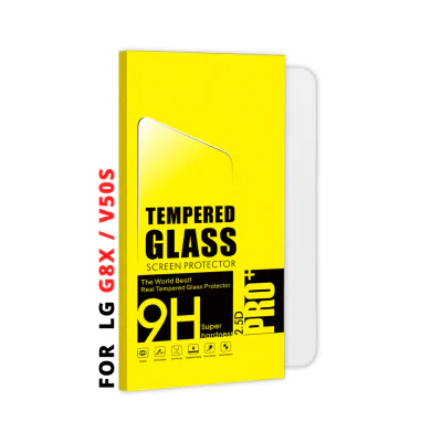 Packaged Tempered Glass for LG G8X ThinQ (Clear)