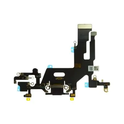Charging Port for iPhone 11 Black (Aftermarket)