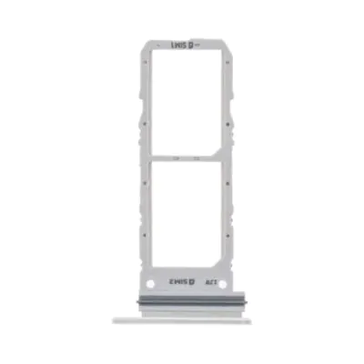 Dual Sim Card Tray for Samsung Galaxy Note 10 Aura White