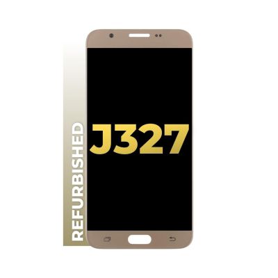 LCD and Digitizer Assembly for Samsung Galaxy J3 Emerge / J3 Eclipse / J3 Prime (2017/J327) Gold (without Frame) (Refurbished)