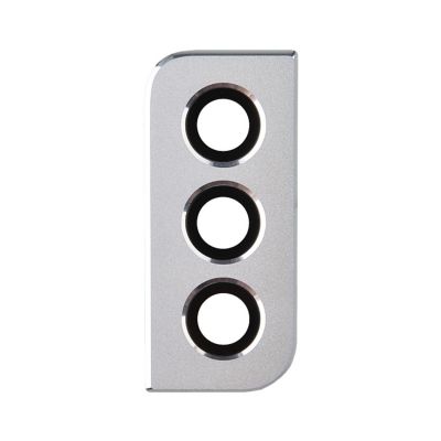 Rear Camera Glass with Bracket (Glass Included) for Samsung Galaxy S21 Plus Silver