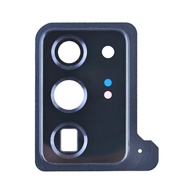 Rear Camera Lens with Bracket (Glass Included) for Samsung Galaxy Note 20 Ultra 5G Mystic Black