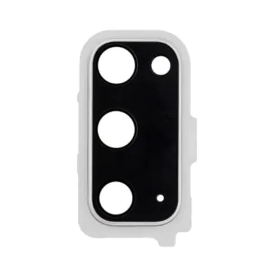 Rear Camera Lens with Bracket (Glass Included) for Samsung Galaxy S20 Cosmic White