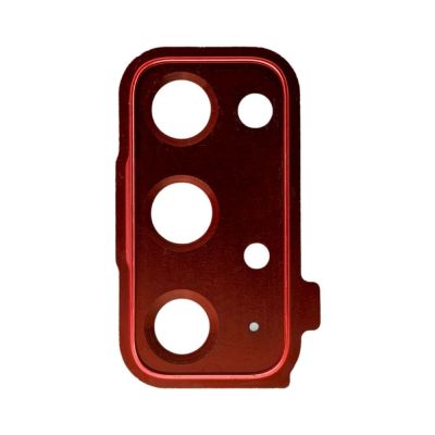 Rear Camera Lens with Bracket (Glass Included) for Samsung Galaxy S20 FE 5G Cloud Red