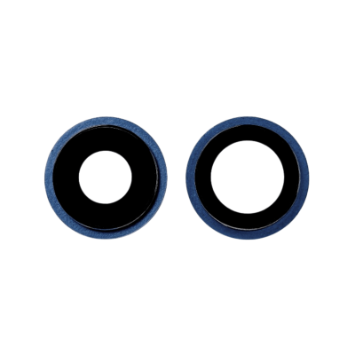 Rear Camera Lens with Bracket for iPhone 12 / 12 Mini Blue