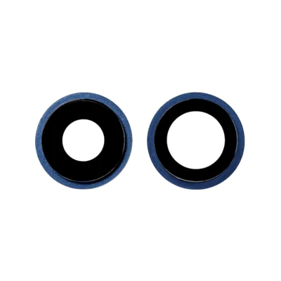 Rear Camera Lens with Bracket for iPhone 12 / 12 Mini Blue