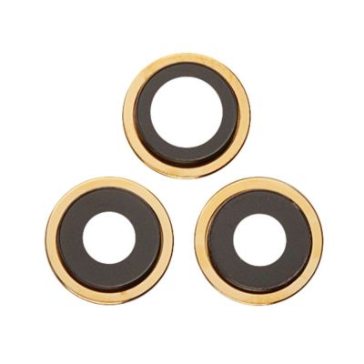 Rear Camera Lens with Bracket for iPhone 12 Pro Gold