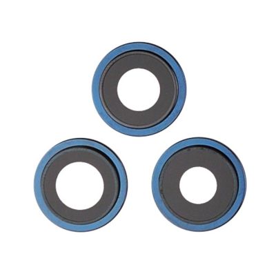 Rear Camera Lens with Bracket for iPhone 12 Pro Max Blue