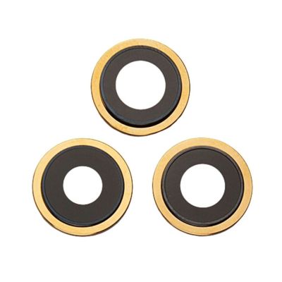 Rear Camera Lens with Bracket for iPhone 12 Pro Max Gold
