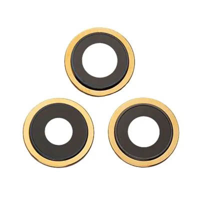 Rear Camera Lens with Bracket for iPhone 12 Pro Max Gold