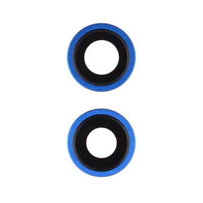 Rear Camera Lens with Bracket for iPhone 13 / 13 Mini Blue